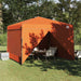 Luifeltent Oranje 290 x 290 x 251 cm Stof