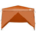 Luifeltent Oranje 290 x 290 x 251 cm Stof