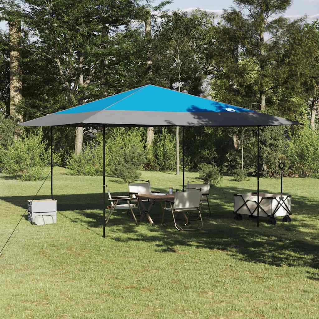Luifeltent Blauw 395 x 395 x 251 cm Stof