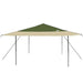 Luifeltent Groen 395 x 395 x 251 cm Stof