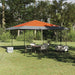 Luifeltent Oranje 395 x 395 x 251 cm Stof