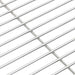 Barbecuerooster Zilver 43 x 43 cm Roestvrij staal