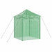 Kas met pop-up frame met dak Groen 200 x 200 x 300 cm IJzer
