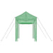 Kas met pop-up frame met dak Groen 200 x 200 x 300 cm IJzer