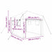 Kas met pop-up frame met dak Groen 280 x 410 x 315 cm IJzer