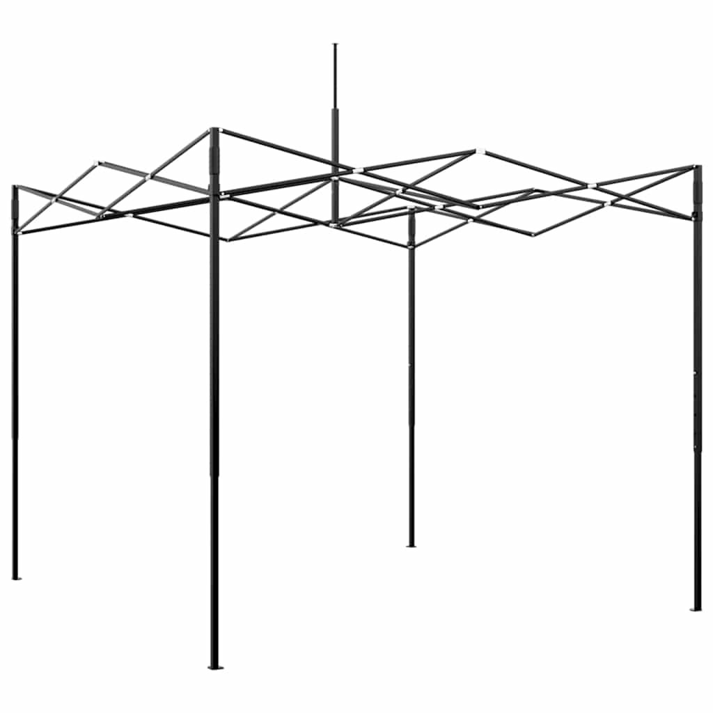 Kas met pop-up frame met dak Groen 290 x 290 x 315 cm IJzer