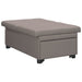 Uittrekbare Slaapbank Taupe 194 x 50 x 82 cm Stof