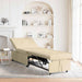 Uittrekbare Slaapbank Crème 194 x 50 x 82 cm Stof