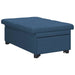 Uittrekbare Slaapbank Blauw 194 x 50 x 82 cm Stof