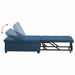 Uittrekbare Slaapbank Blauw 194 x 50 x 82 cm Stof