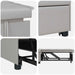 Uittrekbare Slaapbank Grijs 194 x 50 x 82 cm Stof