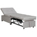 Uittrekbare Slaapbank Grijs 194 x 50 x 82 cm Stof