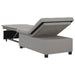 Uittrekbare Slaapbank Grijs 194 x 50 x 82 cm Stof