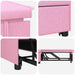 Uittrekbare Slaapbank Roze 194 x 50 x 82 cm Stof