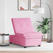Uittrekbare Slaapbank Roze 194 x 50 x 82 cm Stof
