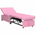 Uittrekbare Slaapbank Roze 194 x 50 x 82 cm Stof