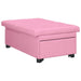 Uittrekbare Slaapbank Roze 194 x 50 x 82 cm Stof