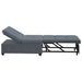 Slaapbank Donkergrijs 194 x 67 x 82 cm Fluweel