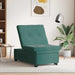 Slaapbank Donkergroen 194 x 67 x 82 cm Fluweel