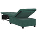 Slaapbank Donkergroen 194 x 67 x 82 cm Fluweel