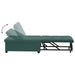 Slaapbank Donkergroen 194 x 67 x 82 cm Fluweel