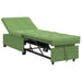 Slaapbank Lichtgroen 194 x 67 x 82 cm Fluweel