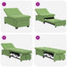 Slaapbank Lichtgroen 194 x 67 x 82 cm Fluweel