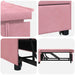 Slaapbank Roze 194 x 67 x 82 cm Fluweel