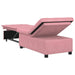 Slaapbank Roze 194 x 67 x 82 cm Fluweel