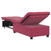 Slaapbank Wijnrood 194 x 67 x 82 cm Fluweel