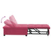 Slaapbank Wijnrood 194 x 67 x 82 cm Fluweel
