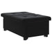 Slaapbank Zwart 194 x 67 x 82 cm Fluweel