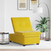 Slaapbank Geel 194 x 67 x 82 cm Fluweel