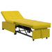 Slaapbank Geel 194 x 67 x 82 cm Fluweel