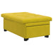 Slaapbank Geel 194 x 67 x 82 cm Fluweel