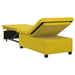 Slaapbank Geel 194 x 67 x 82 cm Fluweel