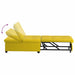 Slaapbank Geel 194 x 67 x 82 cm Fluweel