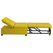Slaapbank Geel 194 x 67 x 82 cm Fluweel