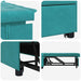 Slaapbank Turquoise 194 x 67 x 82 cm Fluweel