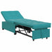 Slaapbank Turquoise 194 x 67 x 82 cm Fluweel