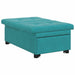 Slaapbank Turquoise 194 x 67 x 82 cm Fluweel