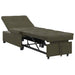 Slaapbank Donkergrijs 194 x 67 x 82 cm Huahua Stof