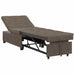 Slaapbank Legergroen 194 x 67 x 82 cm Huahua Stof