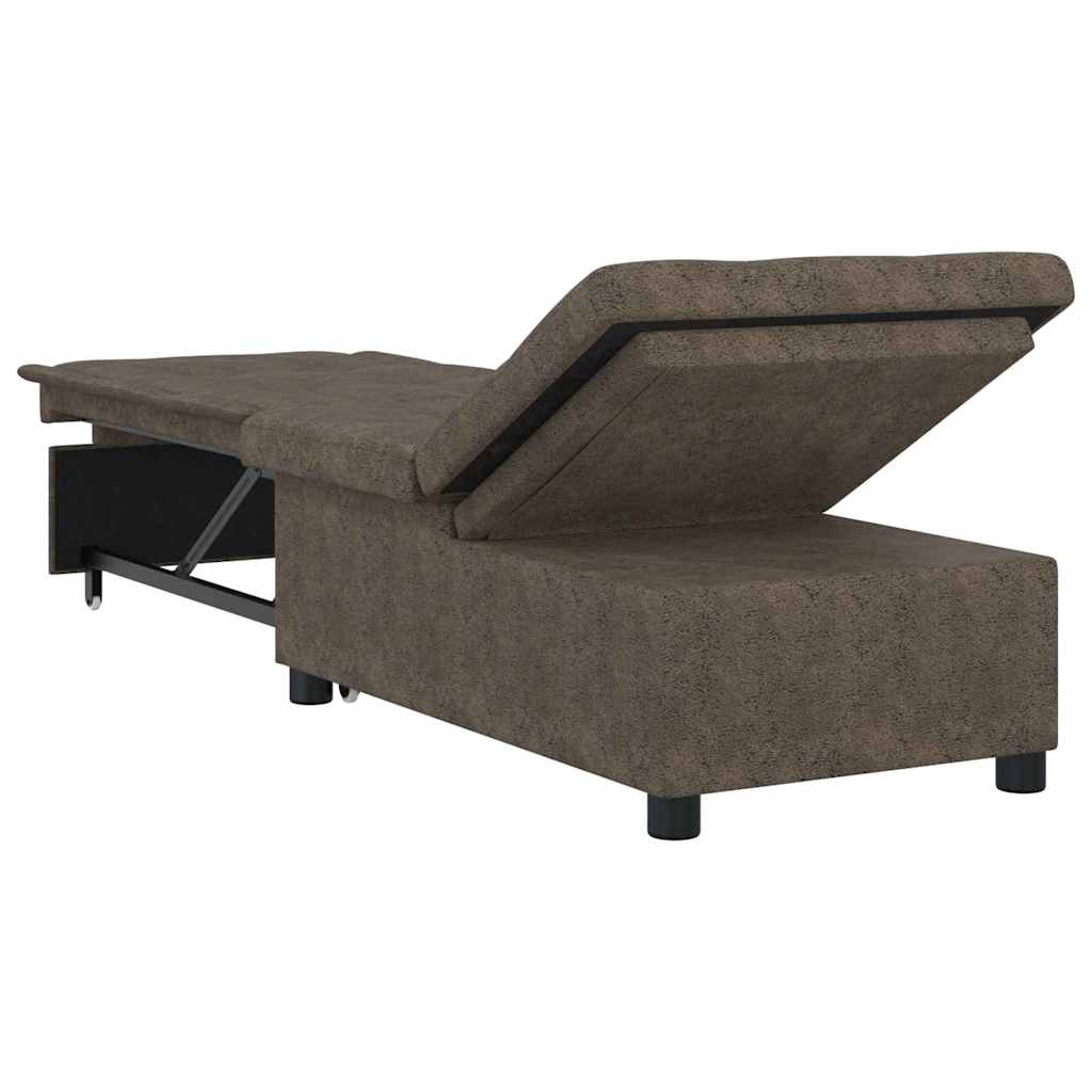 Slaapbank Legergroen 194 x 67 x 82 cm Huahua Stof