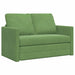 Slaapbank Lichtgroen 204 x 122 x 60 cm Fluweel
