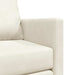 Slaapbank Crème 204 x 122 x 60 cm Fluweel