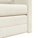 Slaapbank Crème 204 x 122 x 60 cm Fluweel
