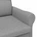 Fauteuil Lichtgrijs Stof