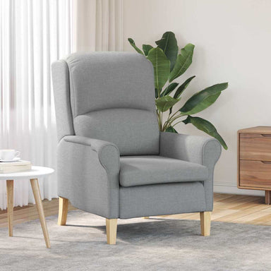 Fauteuil Lichtgrijs Stof