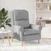 Fauteuil Lichtgrijs Stof